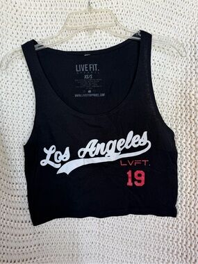 2 Live Fit Cropped Tank Tops